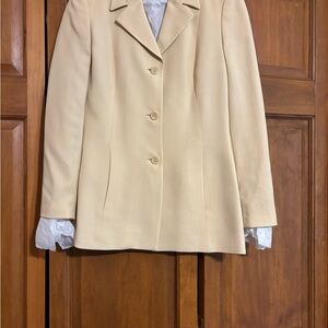 Vintage Petite Sophisticate Butter Yellow Women’s Blazer